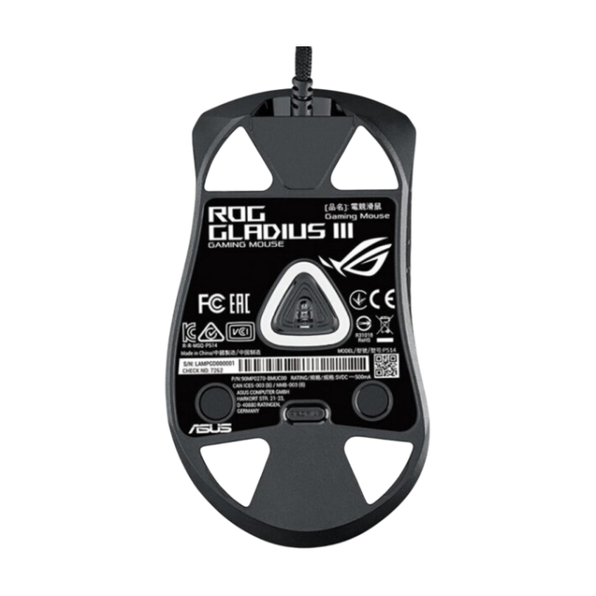 Asus ROG Gladius III AimPoint RGB White (90MP02Y0-BMUA11) - изображение 3