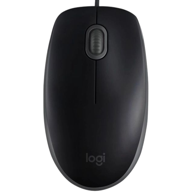 Logitech B110 Silent (910-005508) Black USB - зображення 1