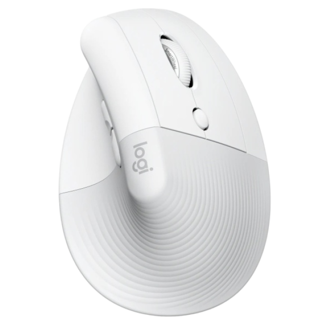 Logitech Lift Bluetooth Vertical Ergonomic (910-006496) White USB - зображення 1