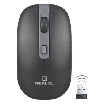 REAL-EL RM-303 Black/Grey