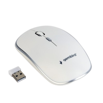 Gembird MUSW-4B-01-W White USB
