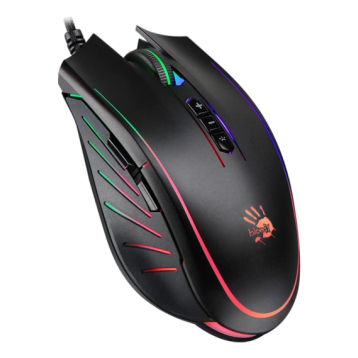A4Tech Q81 Bloody Neon XGlide Curve Black