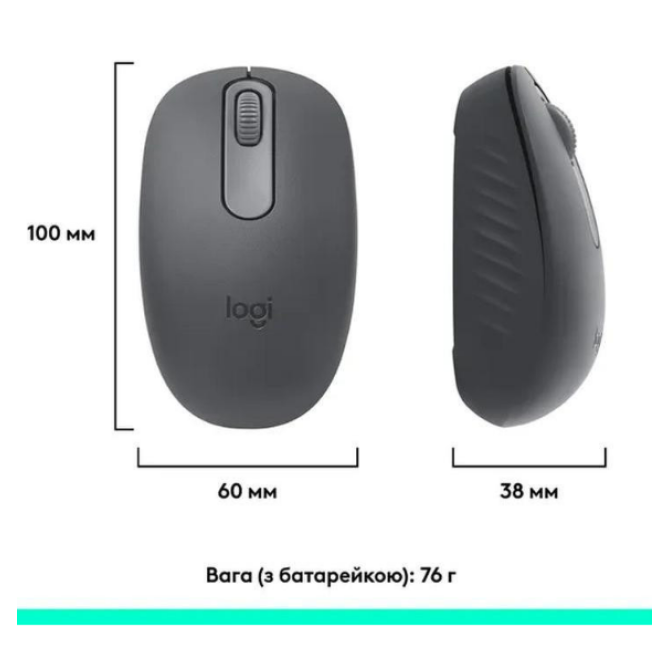 Logitech M196 Graphite (910-007459) - зображення 3
