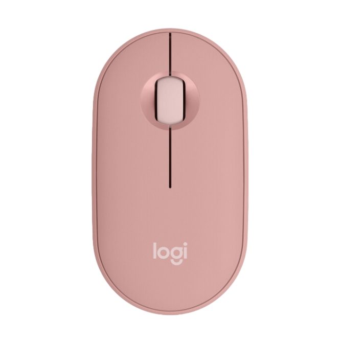 Logitech Pebble Mouse 2 M350s Rose (910-007014) - зображення 1
