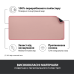 Logitech Desk Mat Studio Darker Rose (956-000053) - фото 3