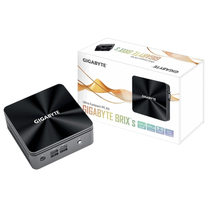 Gigabyte Brix Ultra Compact PC kit (GB-BRi3-10110) - зображення 1