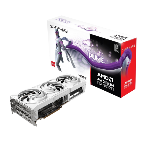 RX9070 16GB Sapphire PURE White