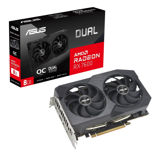 RX7600 8GB Asus Dual OC V2
