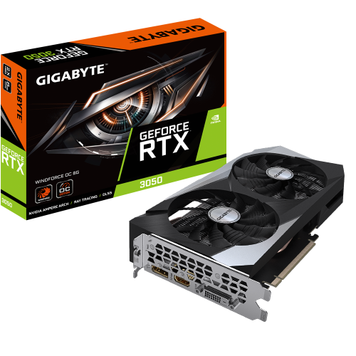 RTX3050 8GB Gigabyte WINDFORCE OC