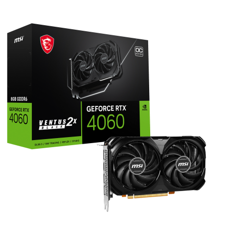 RTX4060 8GB MSI VENTUS 2X BLACK OC