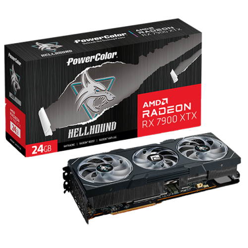 RX7900XTX 24GB Hellhound PowerColor