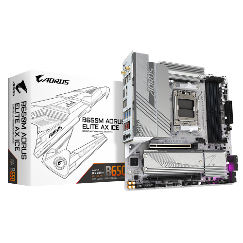 B650M Gigabyte AORUS ELITE AX ICE WIFI