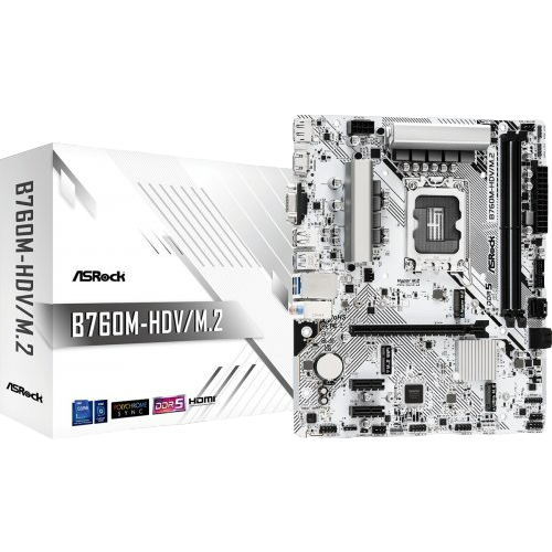 B760M-HDV/M.2 ASRock DDR5