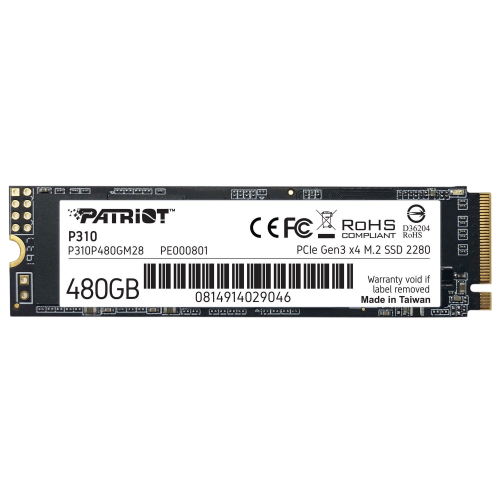 SSD M.2 480Gb Patriot