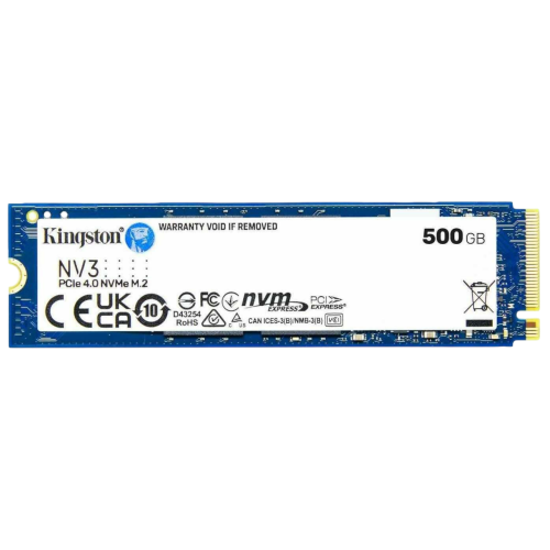 SSD M.2 500Gb Kingston PCIe 4.0 NV3 (SNV3S/500G)