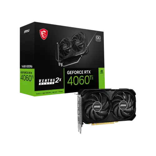 RTX4060Ti 8GB MSI Ventus 2X Black OC