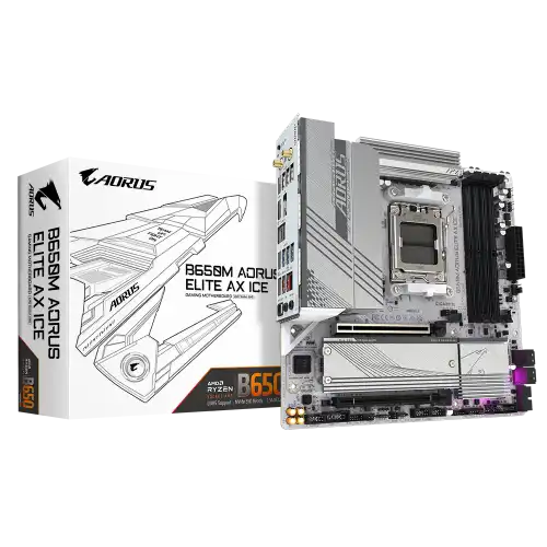 B650M Gigabyte AORUS ELITE AX ICE WIFI