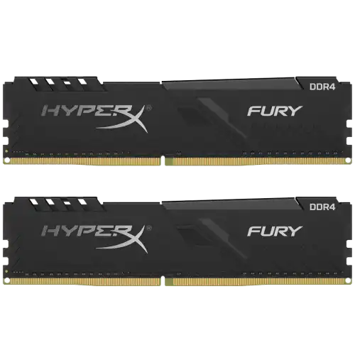 32Gb (2x16) DDR4 2666Mhz Kingston HyperX FURY Black